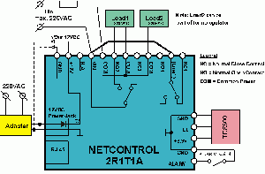 Single bus powered loads (termoregulator)