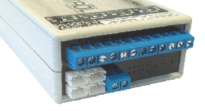 Typical back pannel (configuration depends on model)