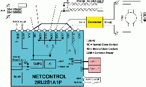 Termoregulator powered from LAN bus voltage trough converter