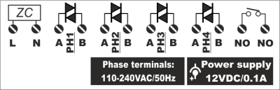 4PH1R1T1A back panel pinout