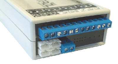 Typical back pannel (configuration depends on model)